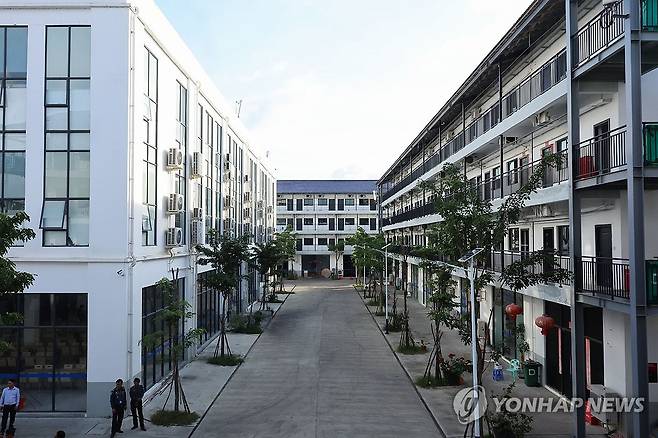 캄보디아 범죄단지 '태자단지' 모습 [연합뉴스 자료사진]