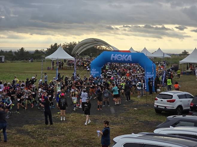 2025 Trans Jeju 국제트레일러닝대회. 사진=서귀포시.