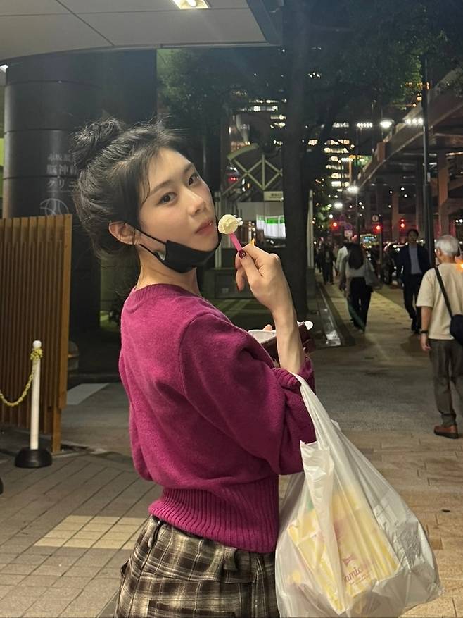 있지 채령 SNS.