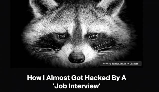 데이비드 도다 블로그 게시물 캡처.