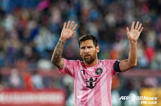 리오넬 메시가 MLS에서 첫 득점왕에 올랐다. 사진=AFPBBNews=News1