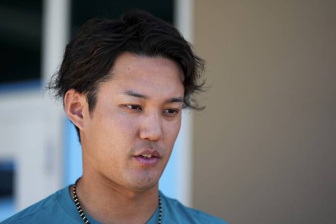 ▲ 후지나미가 시즌 뒤 다시 메이저리그에 도전할 수 있다는 소식이 나와 일본이 주목하고 있다 ⓒ연합뉴스/AP통신