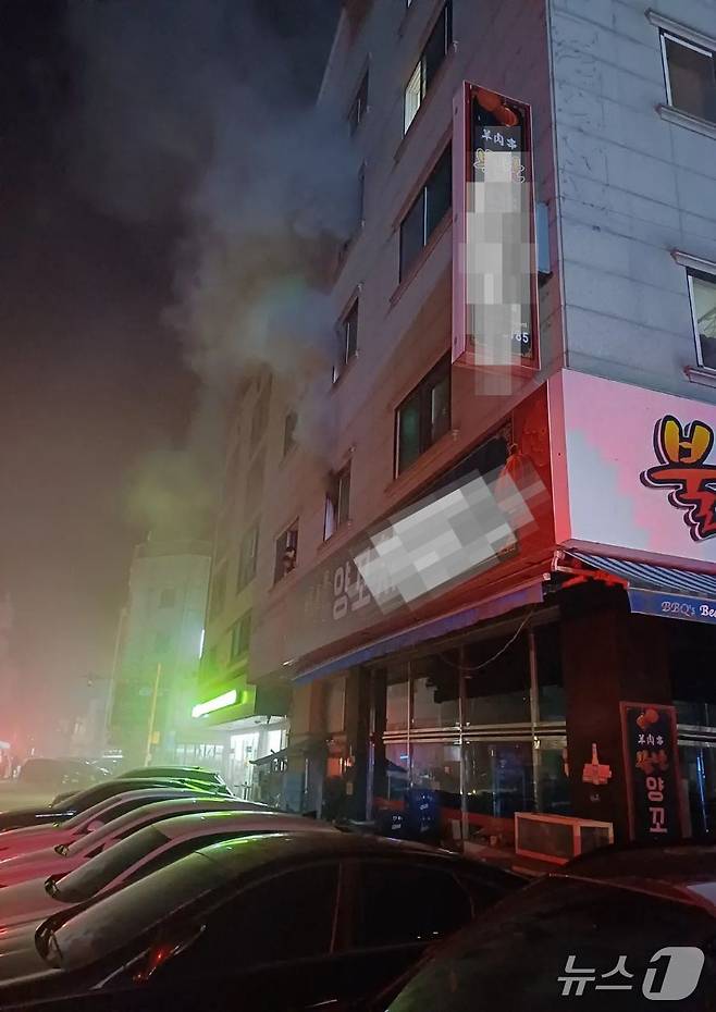 화재 현장. (경기도소방재난본부 제공. 재판매 및 DB 금지) 2025.10.20/뉴스1