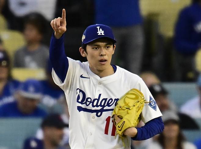 LA 다저스 사사키 로키. UPI연합뉴스