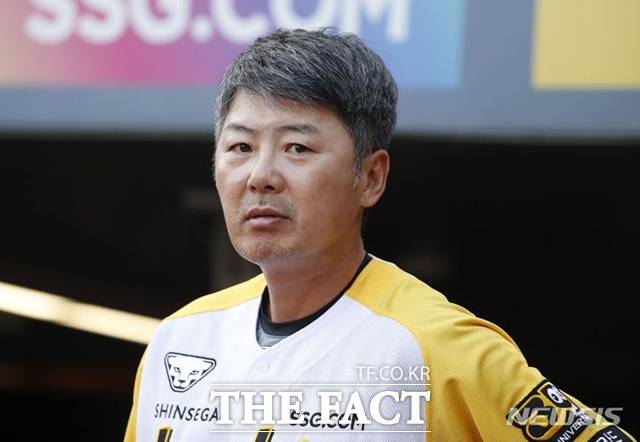 김원형 전 SSG 감독이 20일 두산 12대 감독에 선임됐다. /뉴시스