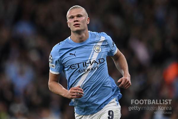 엘링 홀란(맨체스터시티). 게티이미지코리아