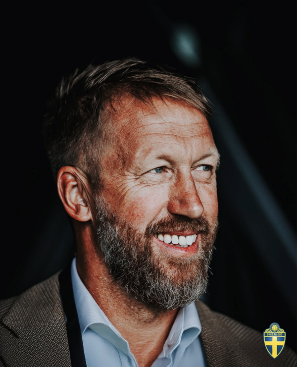 그레이엄 포터 감독(스웨덴 대표팀). 스웨덴축구협회 인스타그램 캡처