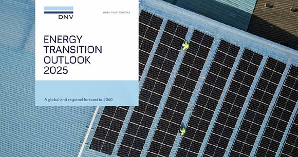 DNV ‘2025 에너지 전환 전망’ 보고서 표지. [사진=DNV]