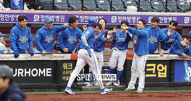 ▲ 2년 연속 가을 활약으로 큰 무대에 강한 면모를 선보이고 있는 르윈 디아즈 ⓒ곽혜미 기자