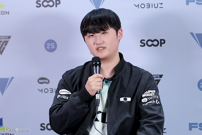 '원더08'전 승리로 우승 자격이 생겼다고 평가한 '엑시토' 윤형석.