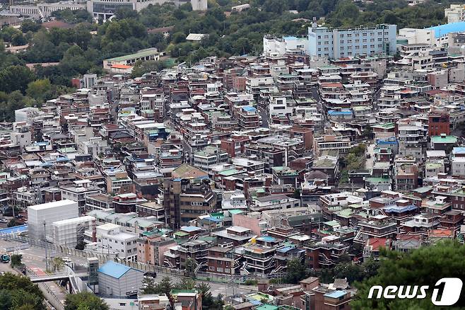 서울시내 빌라촌의 모습. 뉴스1 ⓒ News1 황기선 기자