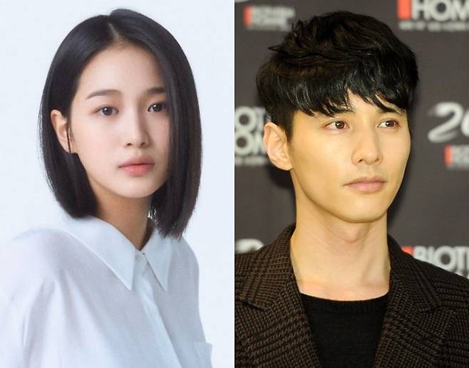 배우 한가을, 원빈 /사진=스토리제이컴퍼니, 한경DB