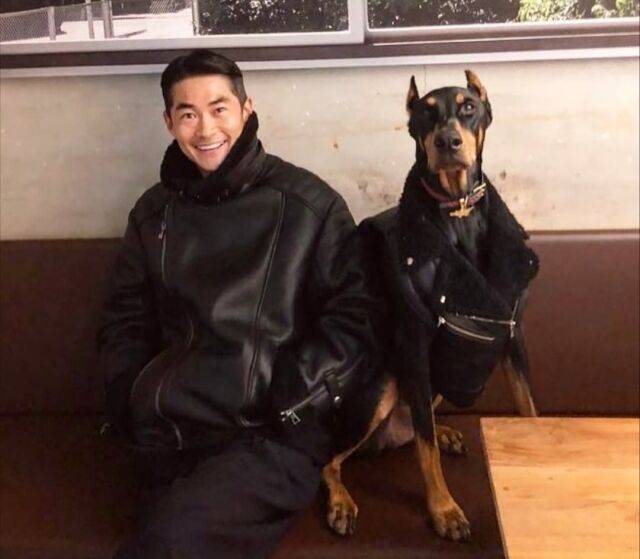 배정남이 세상을 떤나 반려견 벨을 그리워하는 마음을 전했다. / 배정남 인스타그램