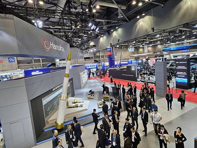 고양시 킨텍스에서 열린 ADEX 2025 현장이 참관객들로 북적이고 있다. 박혜원 기자