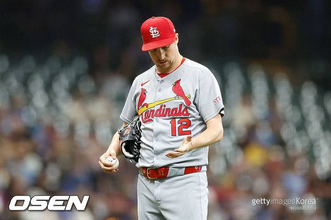 [사진] 세인트루이스 시절 에릭 페디. ⓒGettyimages(무단전재 및 재배포 금지)