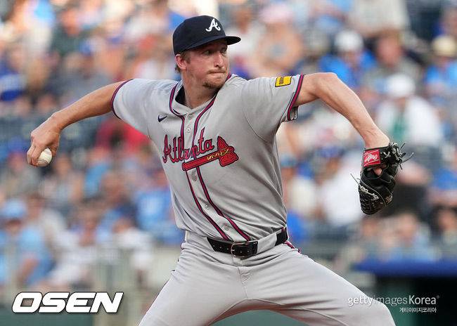 [사진] 애틀랜타 시절 에릭 페디. ⓒGettyimages(무단전재 및 재배포 금지)