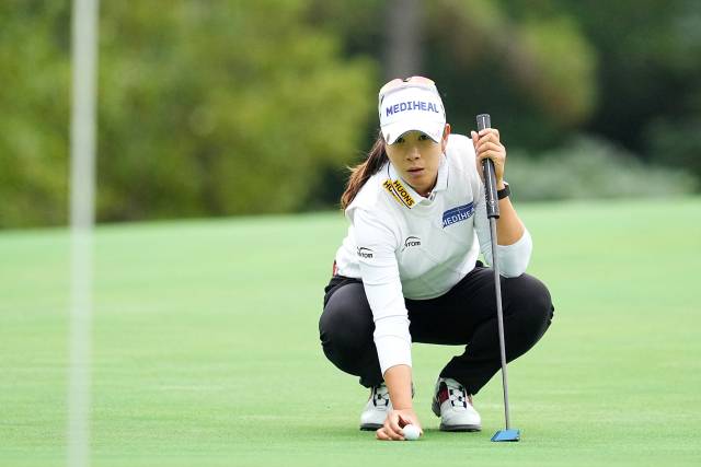 공동 3위를 차지한 김아림. 사진 제공=BMW 레이디스 챔피언십 조직위