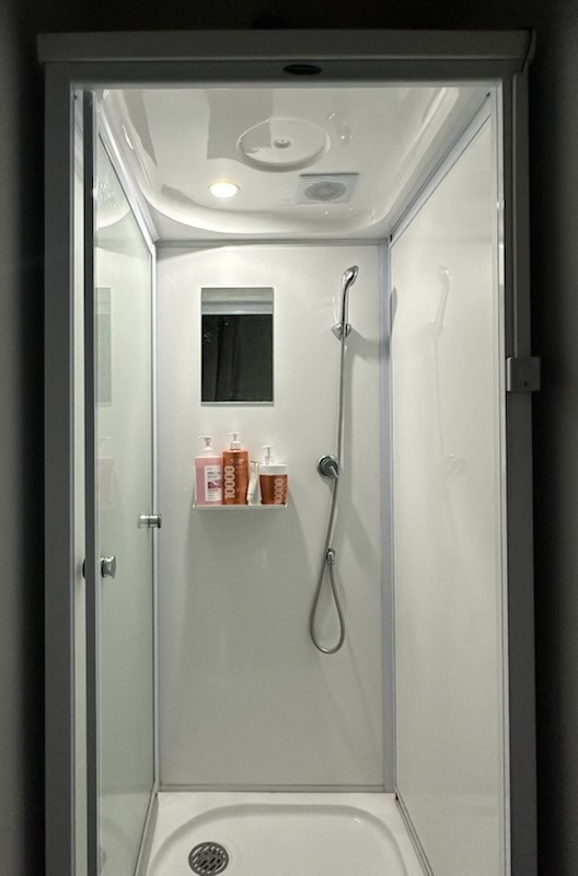 뚝섬역 핏스테이션 내부 샤워실. 사진 제공=서울시