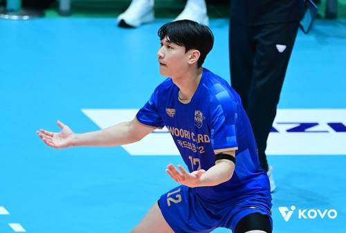 우리카드의 세터 이유빈 [한국배구연맹 제공. 재판매 및 DB 금지]