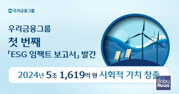 우리금융, ESG 경영으로 5.2조원 사회적 가치 창출. ⓒ우리금융그룹