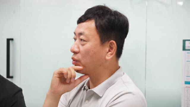 김치찌개가 최애 음식이라는 이성권 엔키화이트햇 대표.  (사진=엔키화이트햇 제공)