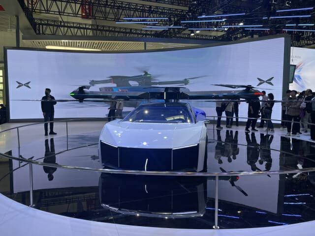 샤오펑의 항공 모빌리티 자회사인 샤오펑 에어로흐트의 프로토타입 모듈형 플라잉카