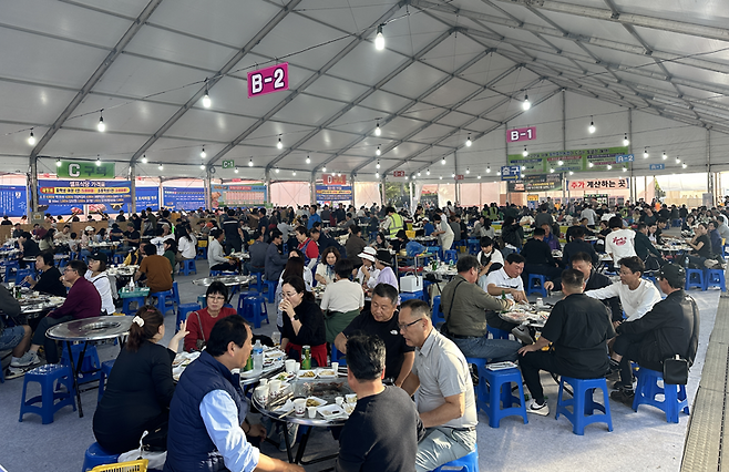 지난해 열린 제22회 홍천 인삼·한우 명품축제 당시 모습. fn뉴스 DB