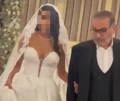 이란 최고지도자의 측근 알리 샴카니 딸의 결혼식 모습. 출처 엑스