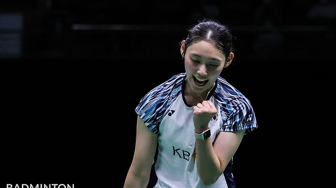 생애  첫 세계랭킹 톱10에 오른 심유진. 배드민턴포토 SNS