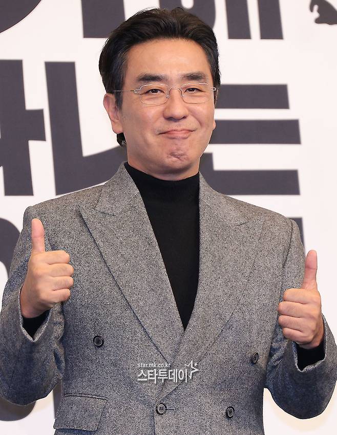 ‘김부장 이야기’ 제작발표회에 참석한 류승룡. 사진| 유용석 기자