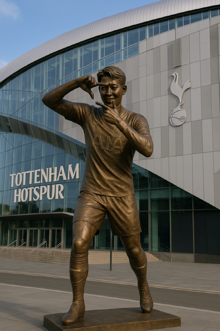 토트넘 홋스퍼가 구단 역사상 처음으로 '레전드 동상' 건립 프로젝트를 추진 중인 것으로 알려지면서 그 첫 번째 주인공이 누가 될 것인지에 대한 팬들의 관심이 뜨겁게 달아오르고 있다.
