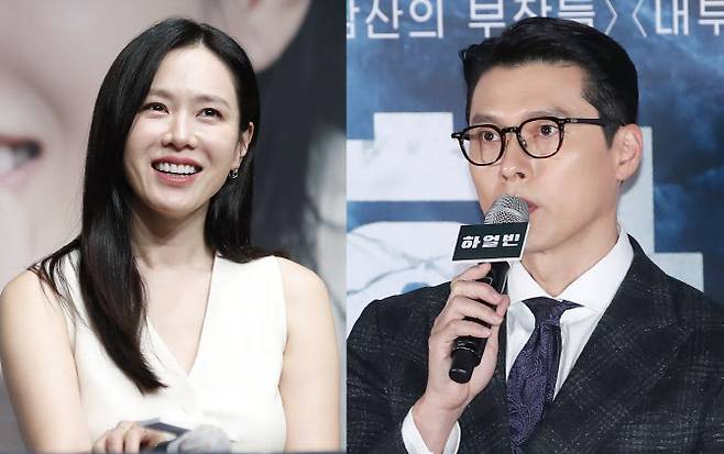 (왼쪽부터) 손예진, 현빈. (사진=뉴스1)