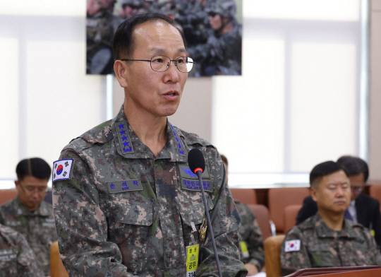 손석락 공군참모총장. 연합뉴스