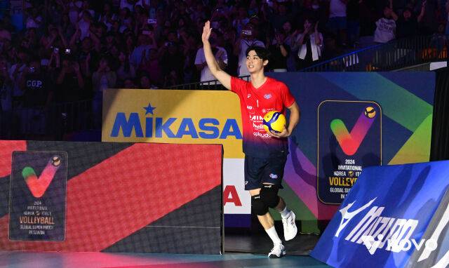 베로 발리 몬차 소속으로 한국을 찾았을 때의 이우진./KOVO