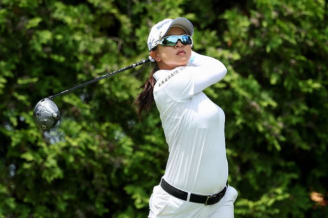 김세영의 경기 장면. 연합뉴스