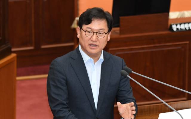 ▲장병국 경남도의회 의원. ⓒ프레시안(임성현)