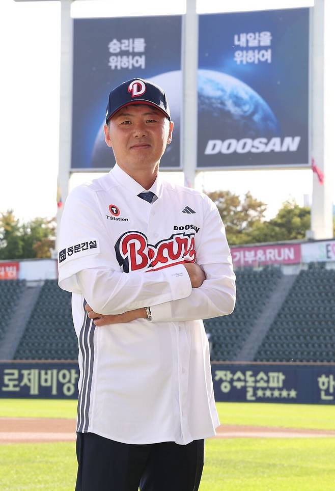 ▲ 김원형 감독 ⓒ두산 베어스