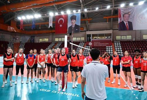 프로배구 여자부 외국인 선수 트라이아웃 장면  [한국배구연맹 제공. 재판매 및 DB 금지]