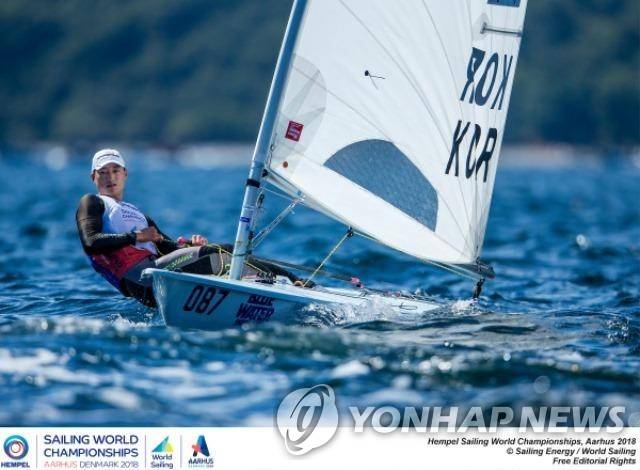 요트 국가대표 하지민 [대한요트협회 제공. 재판매 및 DB 금지]