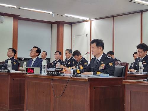 서울경찰청 국정감사 [촬영 김준태]