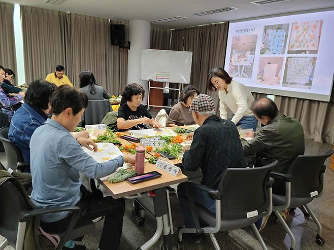 문원동 찾아가는 직장인 환경교육 사진=과천시
