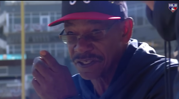 론 워싱턴 감독. (사진=mlb.com 화면)