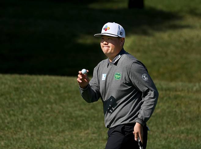 제네시스 챔피언십 선두권에 오른 임성재. (KPGA 제공)