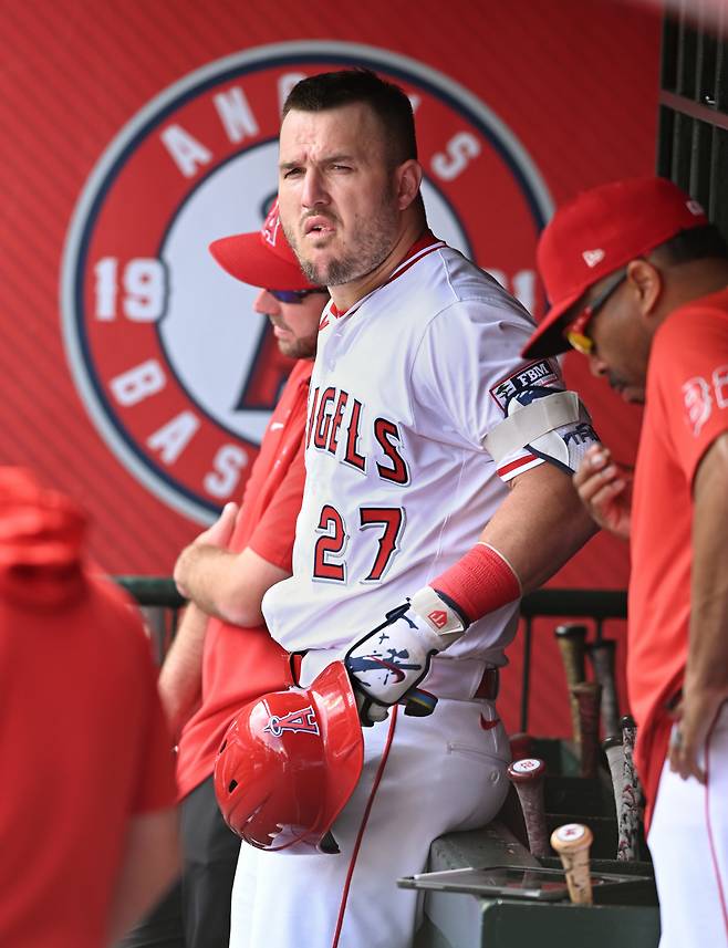 마이크 트라웃. AP연합뉴스