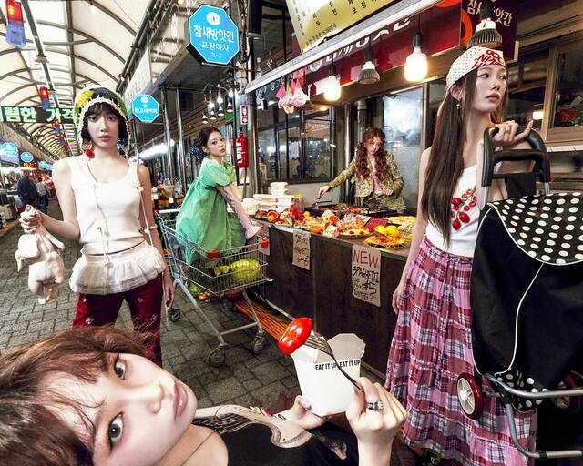 그룹 르세라핌이 24일 오후 1시 싱글 'SPAGHETTI'를 발표하고 활동에 나선다./쏘스뮤직