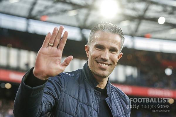 로빈 판페르시 페예노르트 감독. 게티이미지코리아