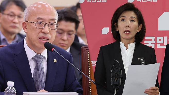 조원철 법제처장, 나경원 국민의힘 의원