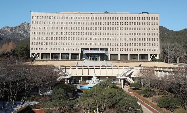 정부과천청사 법무부. 연합뉴스