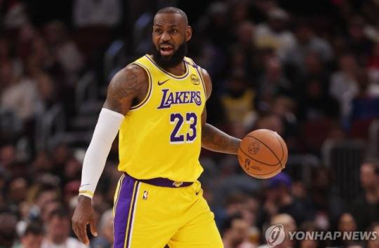 르브론 제임스. 사진[AFP=연합뉴스]