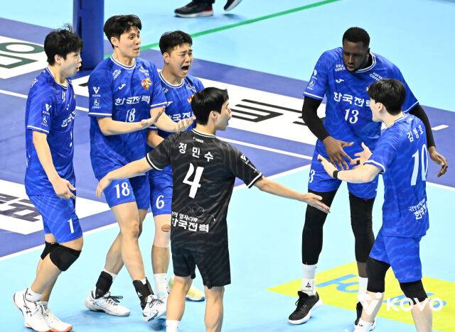 한국전력 배구단./KOVO